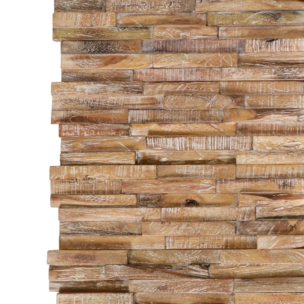 Seinäpäällystepaneelit 3D 10 Kpl 1,01 M² Täysi Tiikki