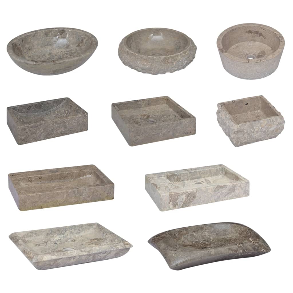 Pesuallas Harmaa 58X39X10 Cm Marmori