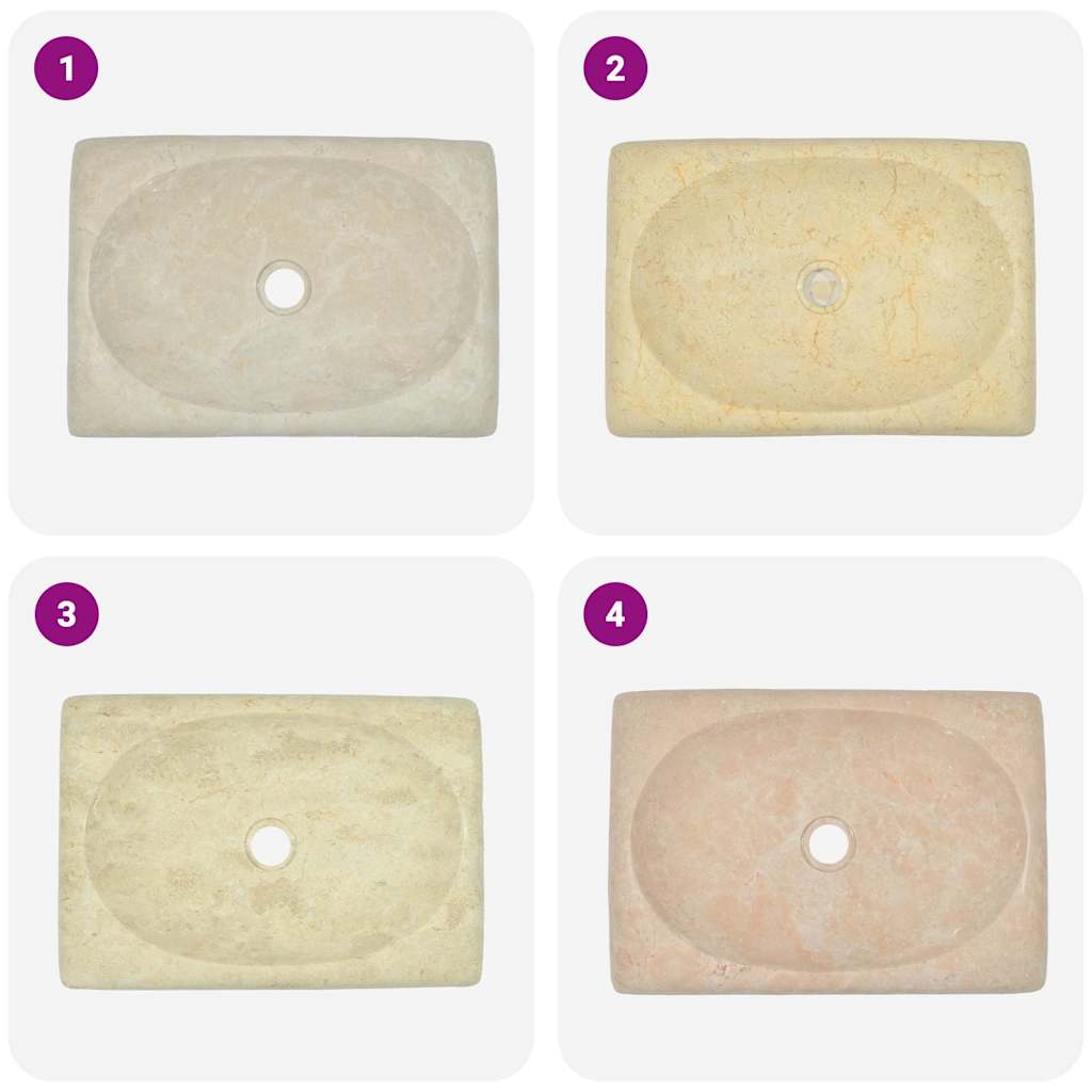 Pesuallas Kerma 50X35X10 Cm Marmori