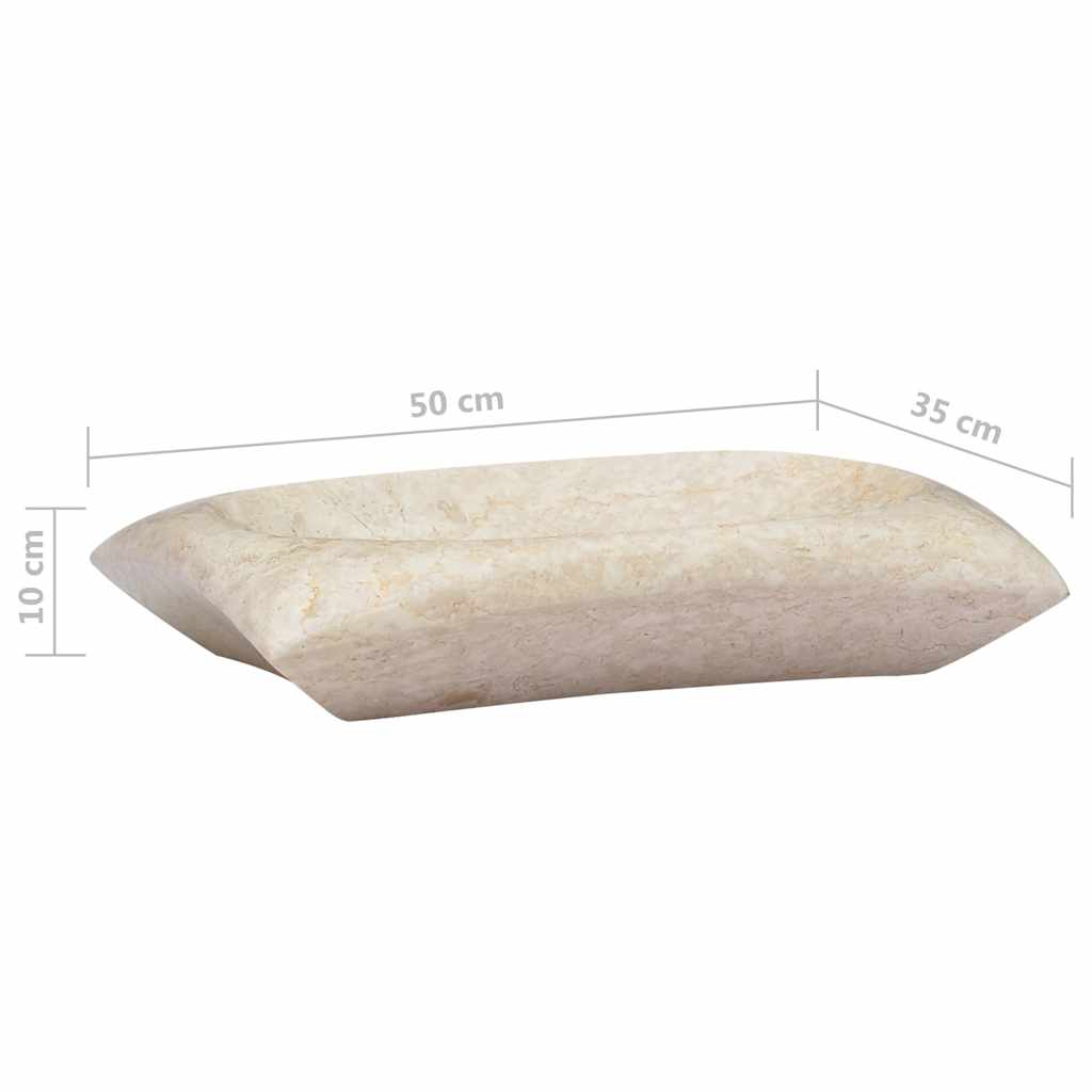 Pesuallas Kerma 50X35X10 Cm Marmori