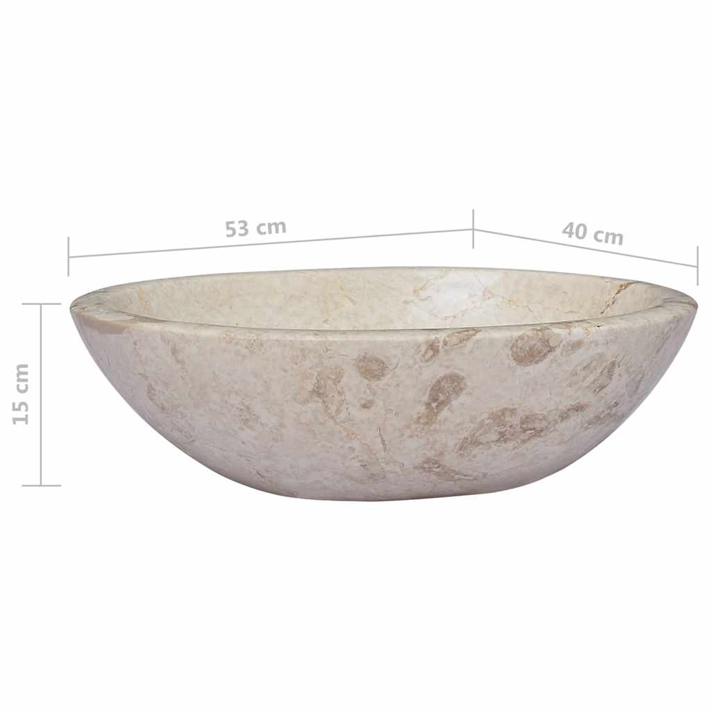 Pesuallas Kerma 53X40X15 Cm Marmori