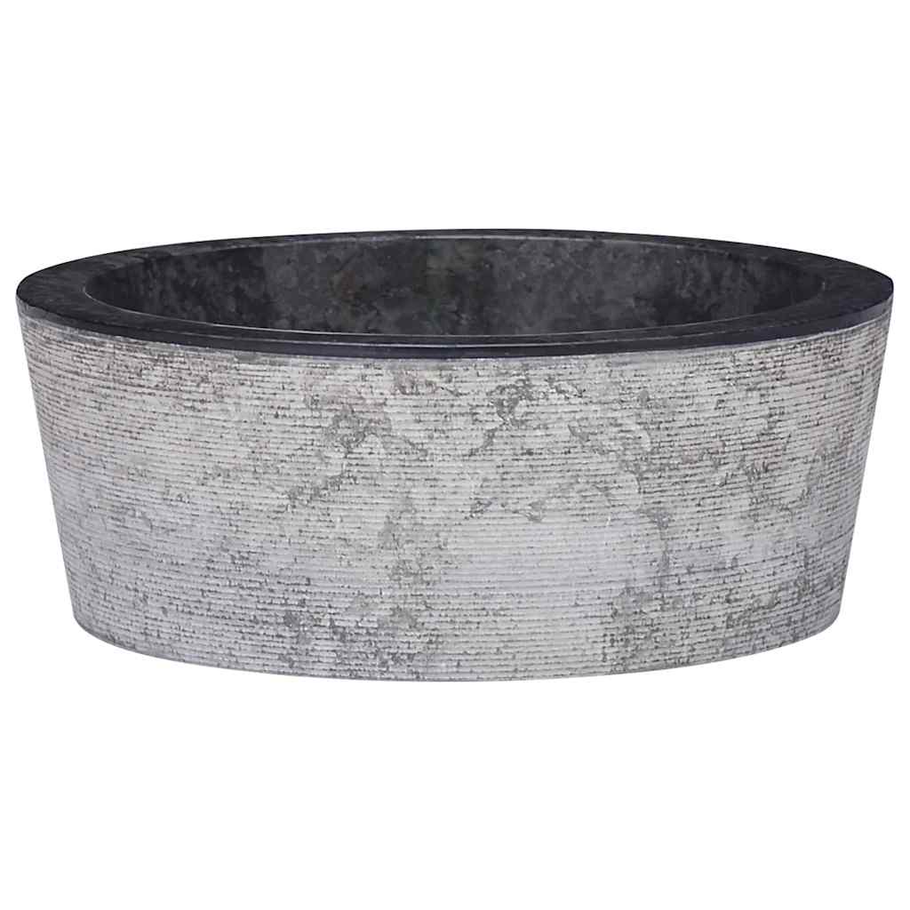 Pesuallas Musta Ø40X15 Cm Marmori