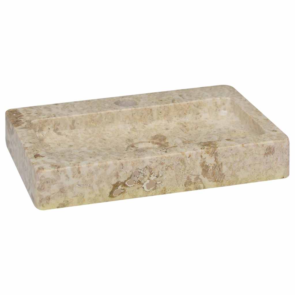 Seinäkiinnitettävä Pesuallas Kerma 38X24X6,5 Cm Marmori
