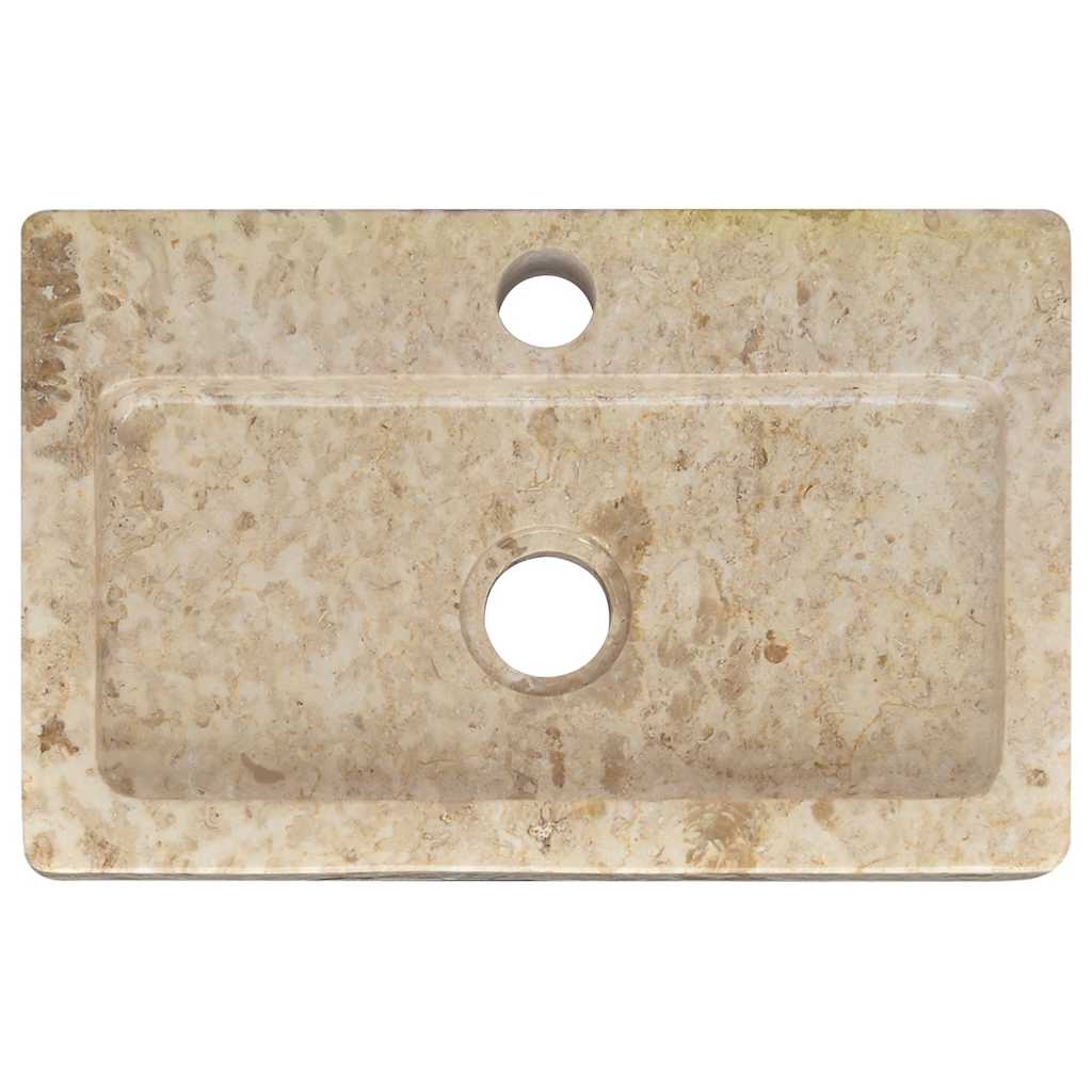 Seinäkiinnitettävä Pesuallas Kerma 38X24X6,5 Cm Marmori