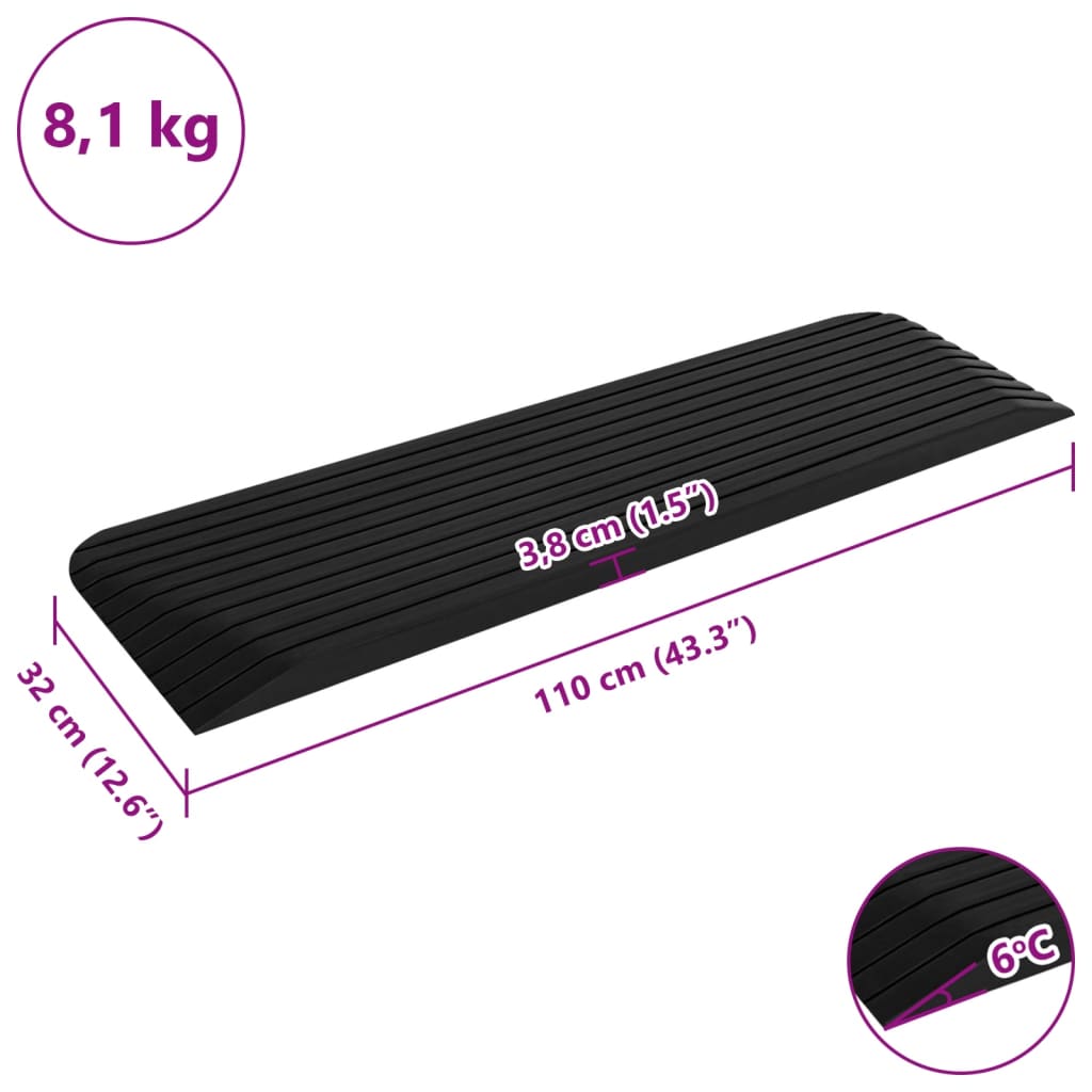 Kynnysramppi 110X32X3,8 Cm Kumi