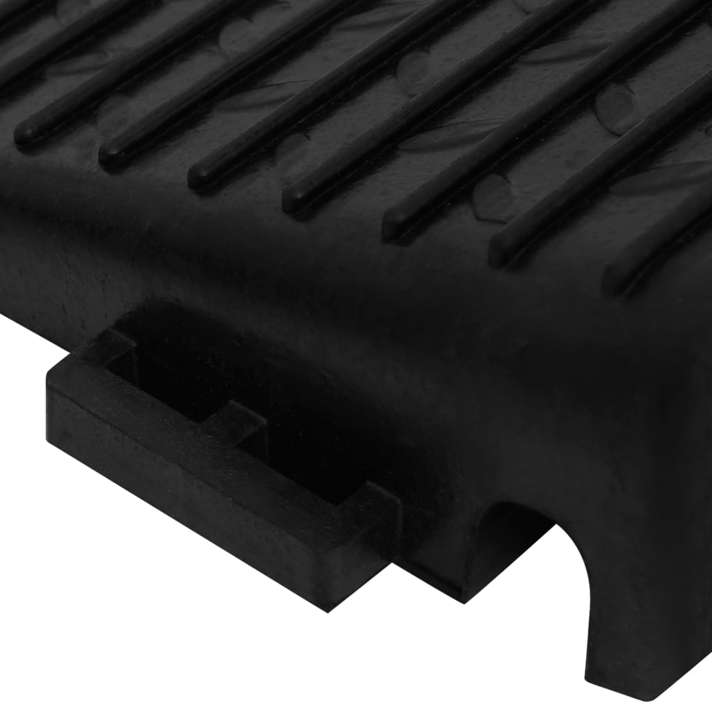 Jalkakäytävän Rampit 2 Kpl 50X30X11 Cm Kumi