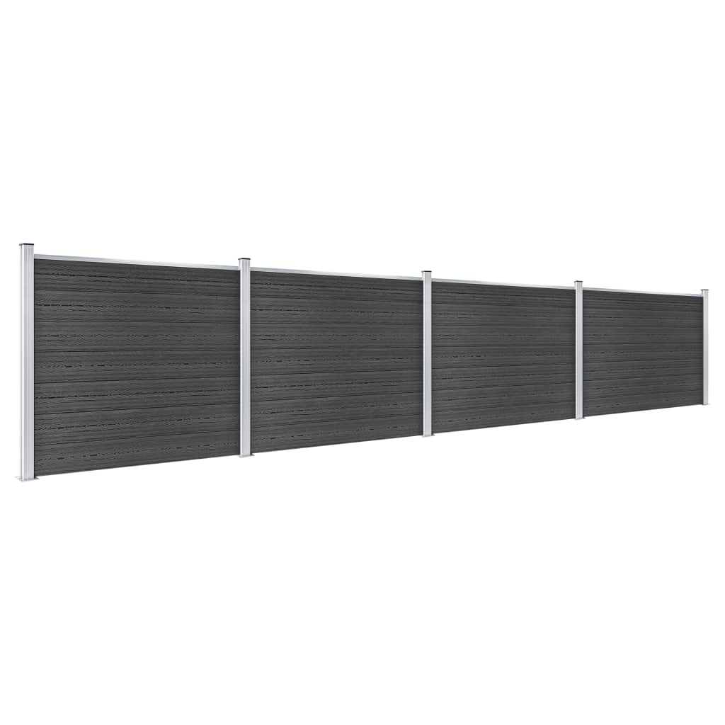 Aitapaneelisarja Wpc 699X146 Cm Harmaa