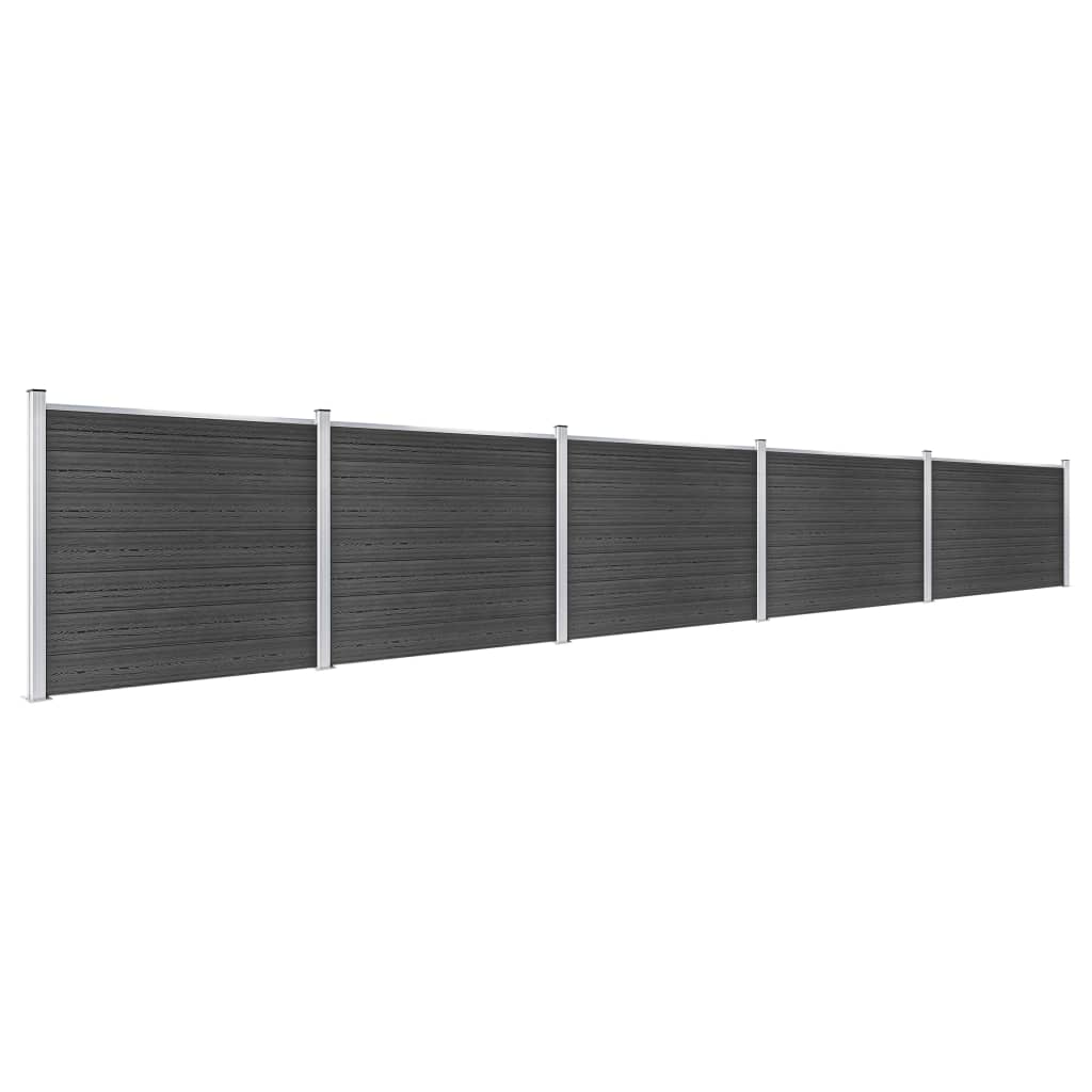 Aitapaneelisarja Wpc 872X146 Cm Harmaa