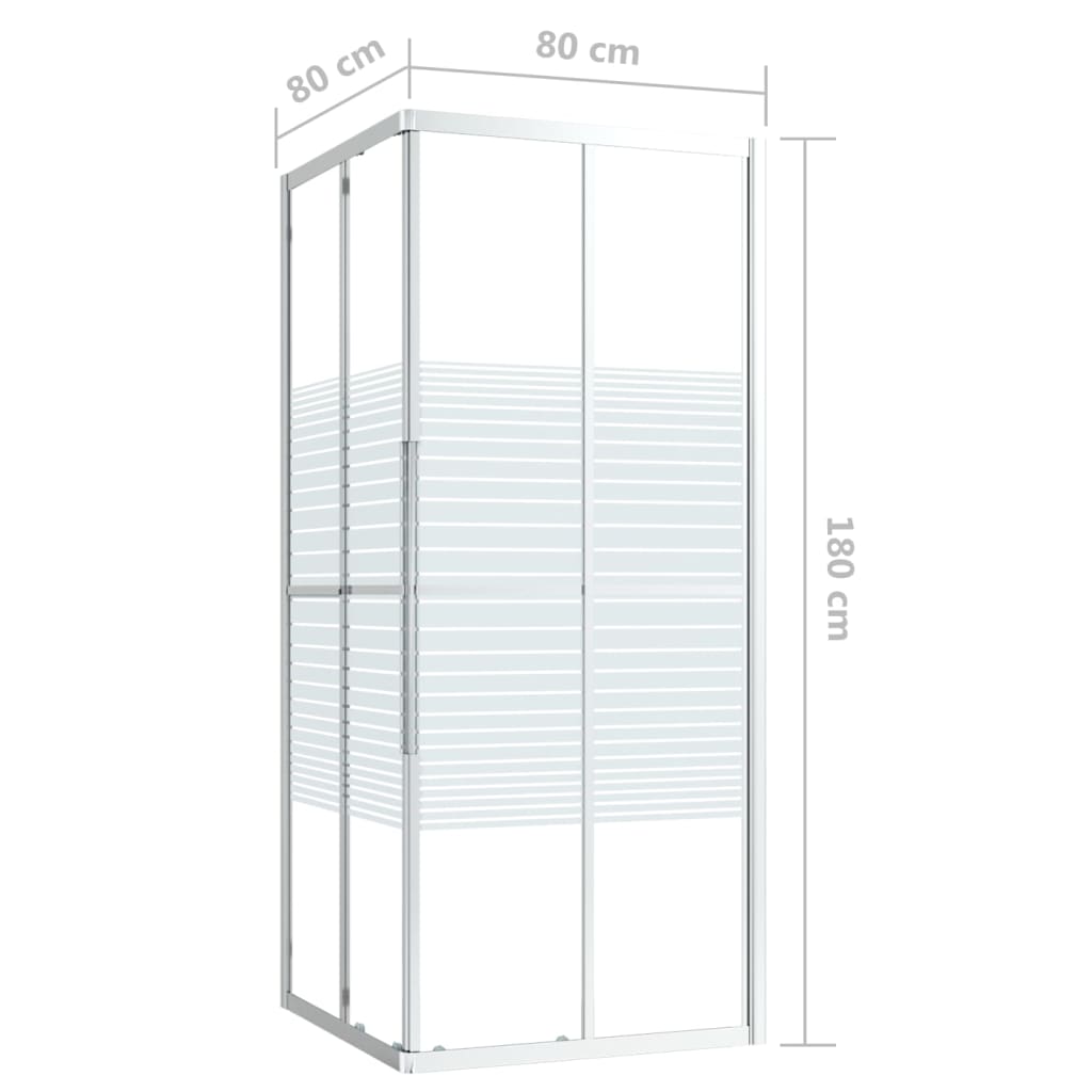 Suihkukaappi Esg 80X80X180 Cm