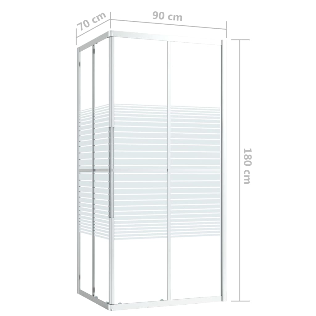 Suihkukaappi Esg 90X70X180 Cm
