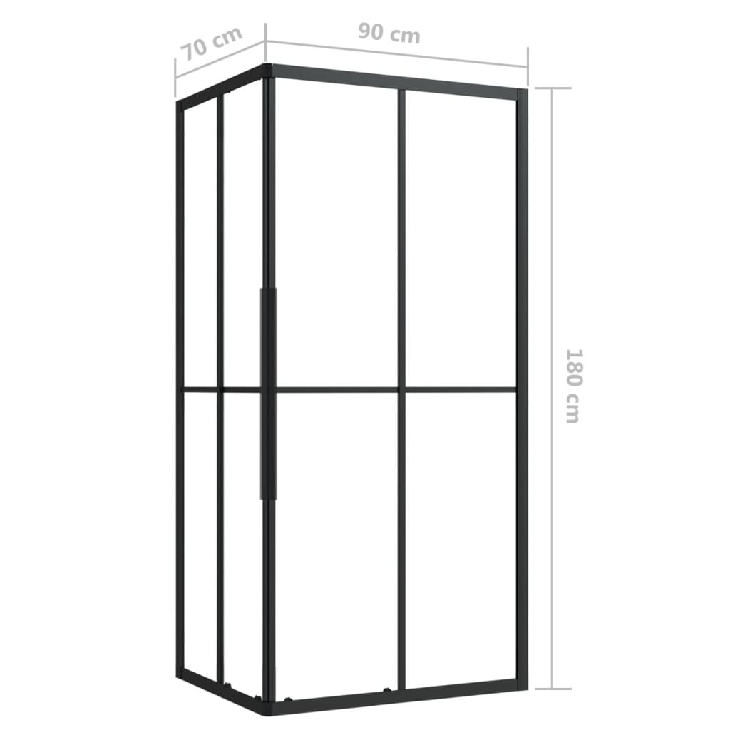 Suihkukaappi Esg 90X70X180 Cm