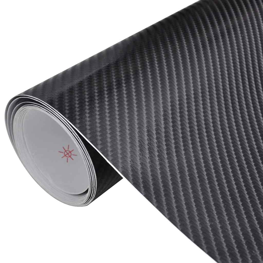 Auton Päällystekalvot 2 Kpl 4D Musta 100X150 Cm