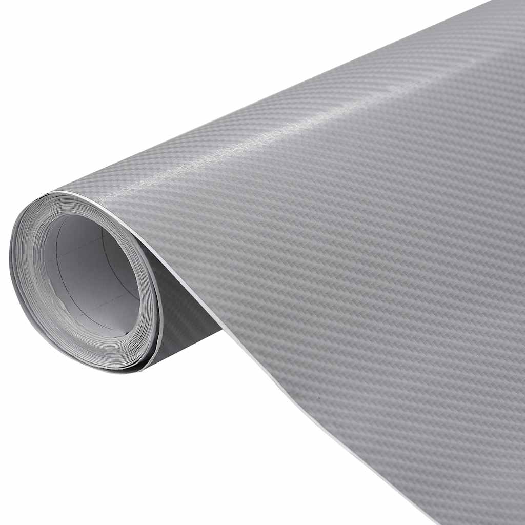 Auton Päällystekalvot 2 Kpl 4D Hopea 100X150 Cm + 50X150 Cm