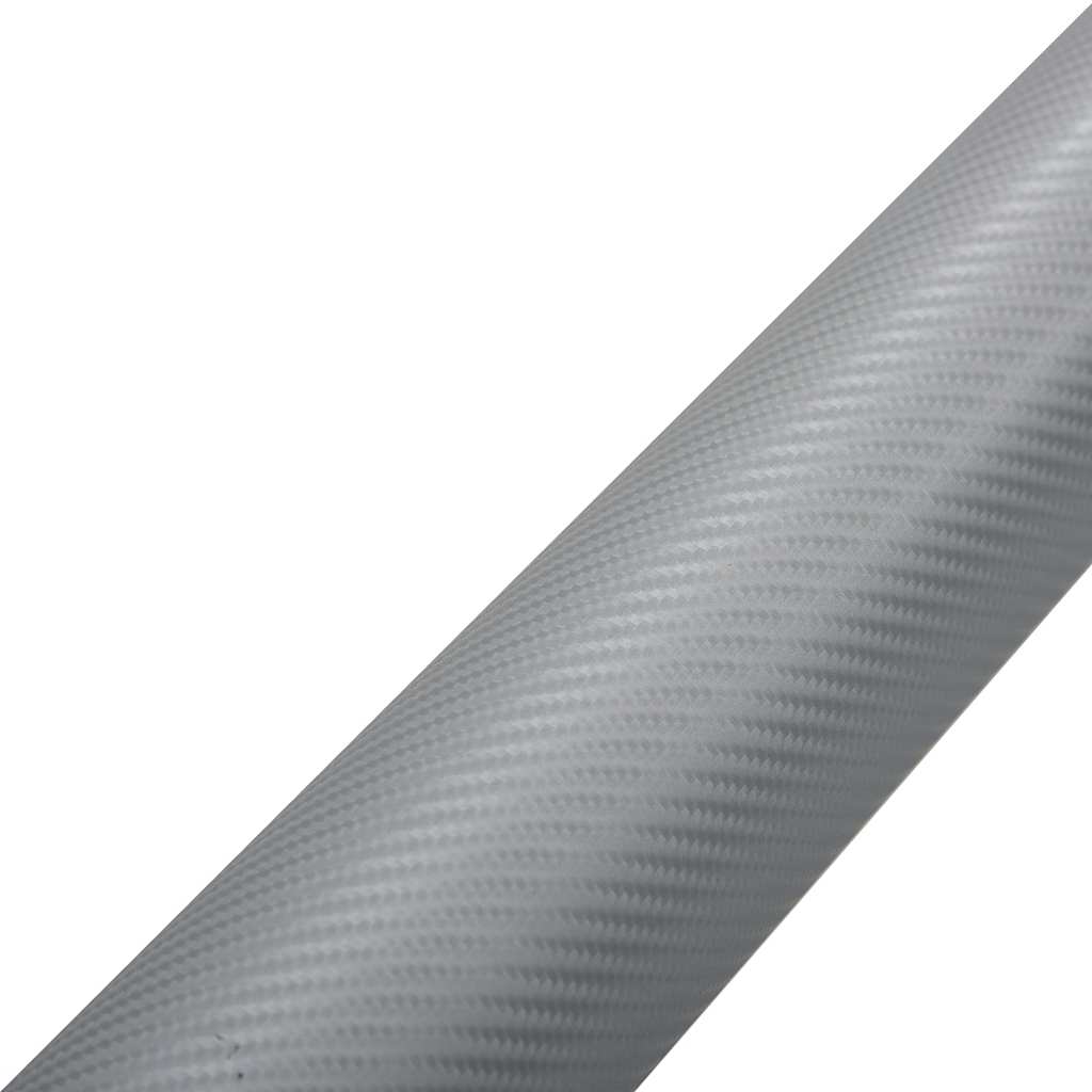 Auton Päällystekalvot 2 Kpl 4D Hopea 100X150 Cm + 50X150 Cm