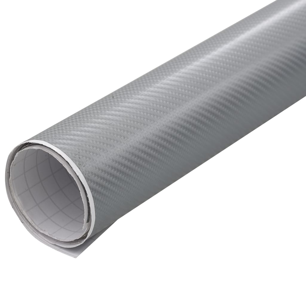 Auton Päällystekalvot 2 Kpl 4D Hopea 100X150 Cm