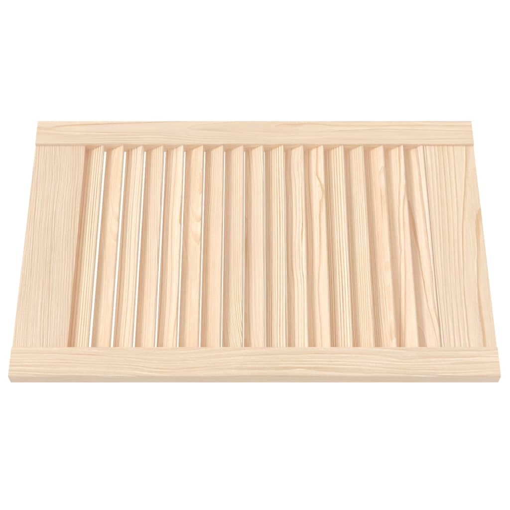 Kaapin Ovet Säleikkömuotoilu 4 Kpl 61,5X39,4 Cm Täysi Mänty