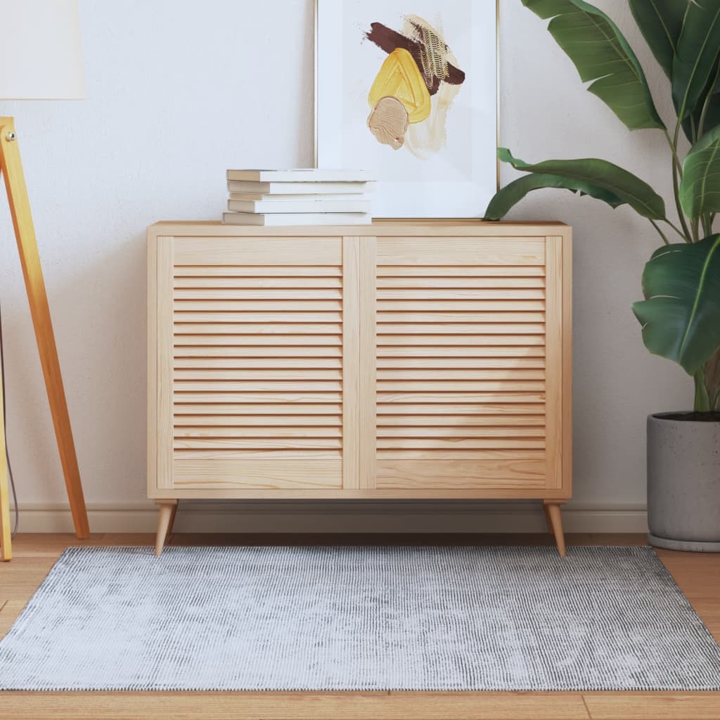 Kaapin Ovet Säleikkömuotoilu 2 Kpl 61,5X49,4 Cm Täysi Mänty