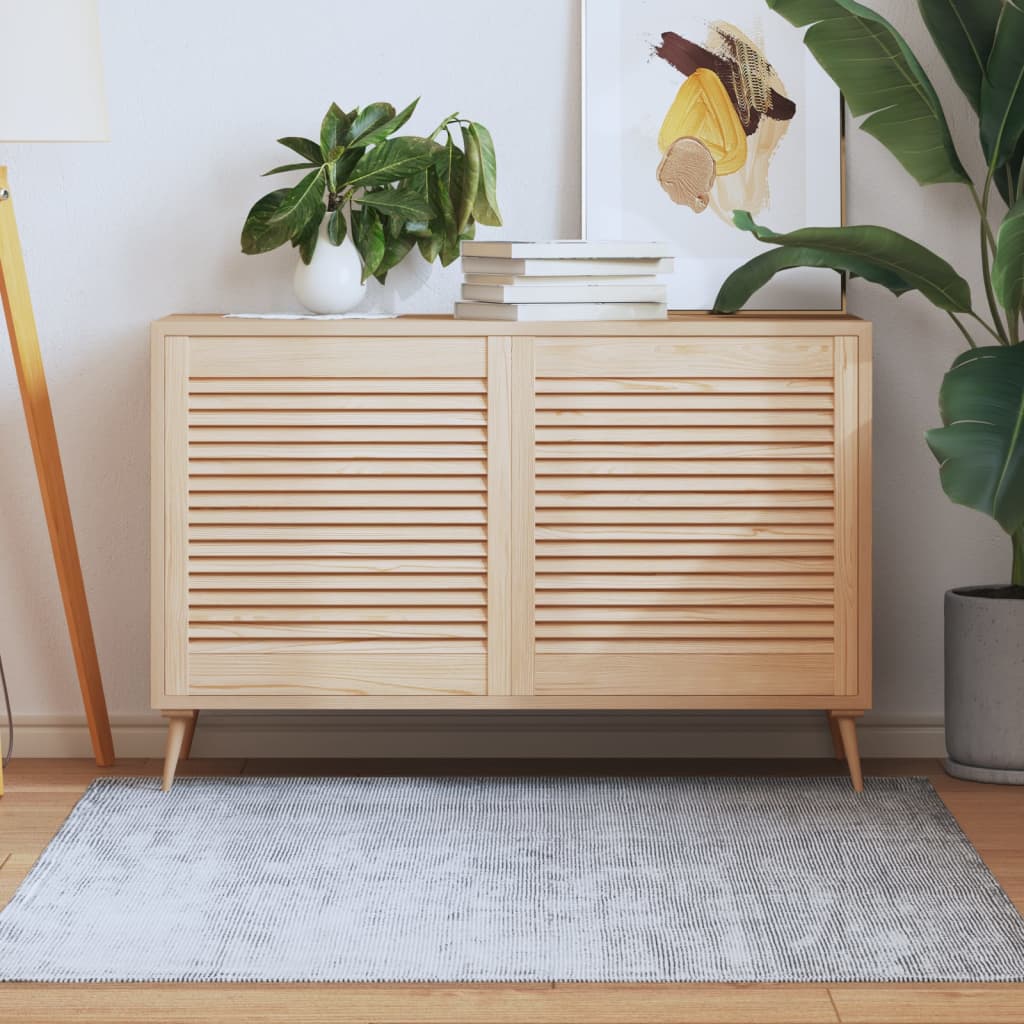 Kaapin Ovet Säleikkömuotoilu 2 Kpl 61,5X59,4 Cm Täysi Mänty