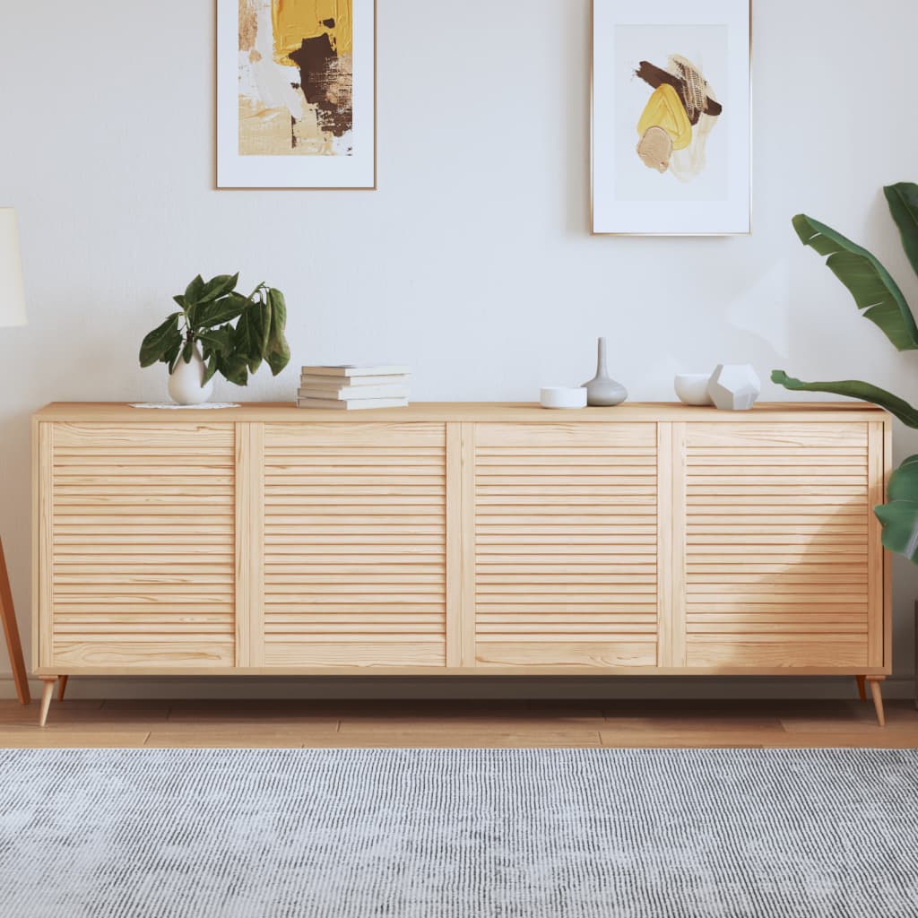 Kaapin Ovet Säleikkömuotoilu 4 Kpl 69X59,4 Cm Täysi Mänty