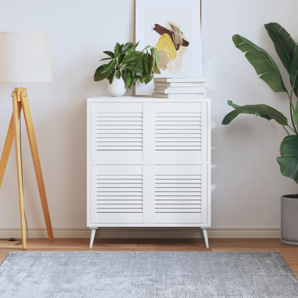 Kaapin Ovet Sälemuotoilu 4 Kpl Valk. 39,5X39,4 Cm Täysi Mänty