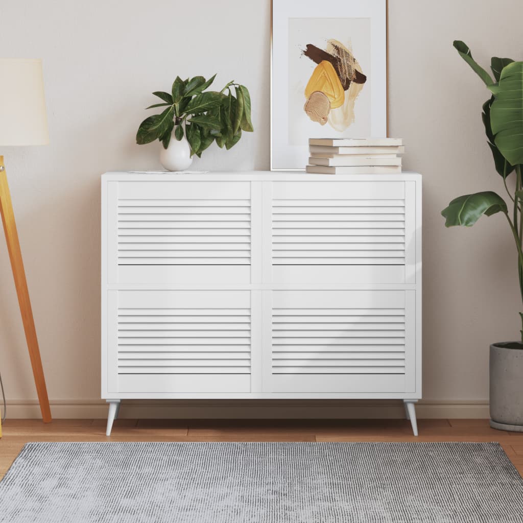 Kaapin Ovet Sälemuotoilu 4 Kpl Valk. 39,5X59,4 Cm Täysi Mänty