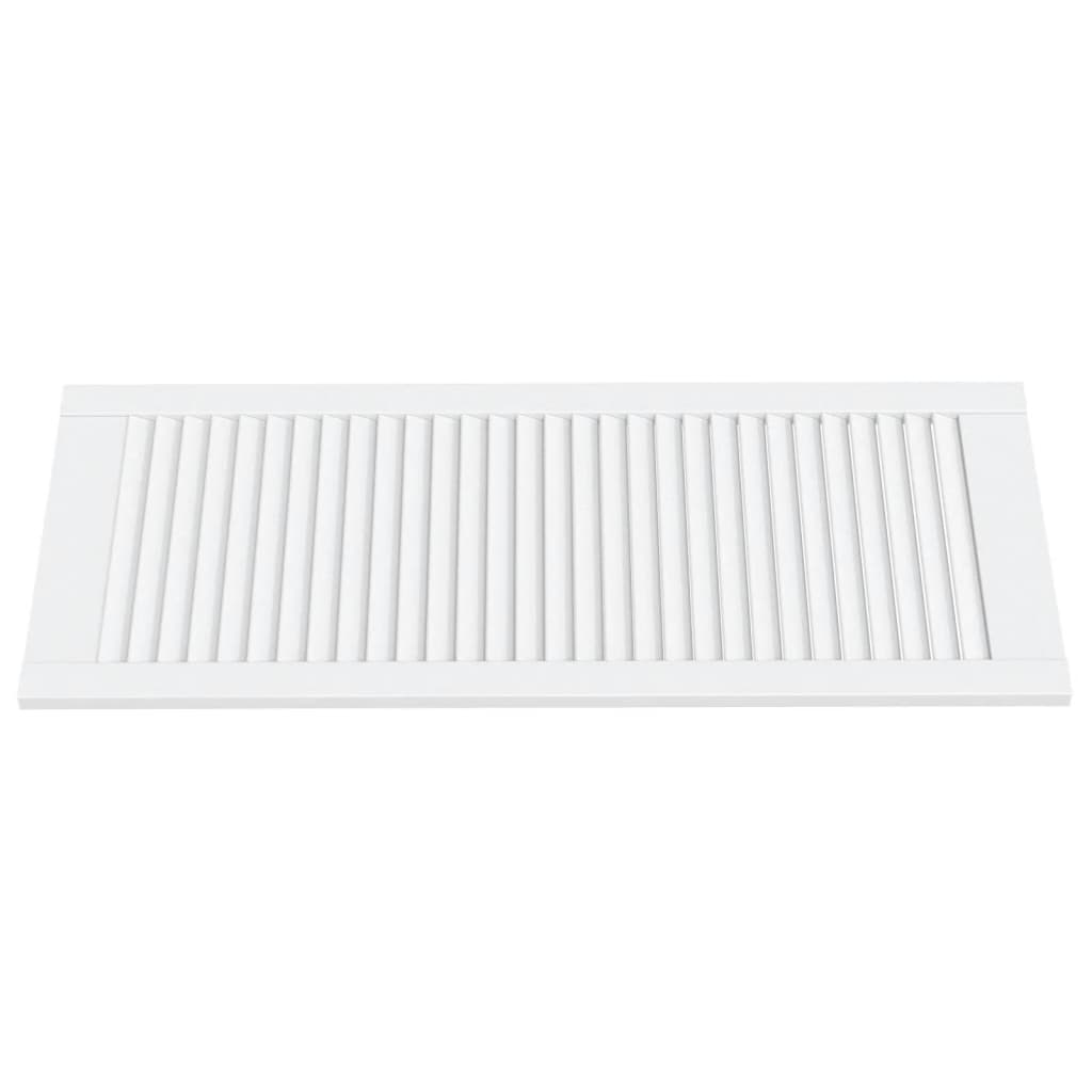 Kaapin Ovet Sälemuotoilu 2 Kpl Valk. 99,3X39,4 Cm Täysi Mänty