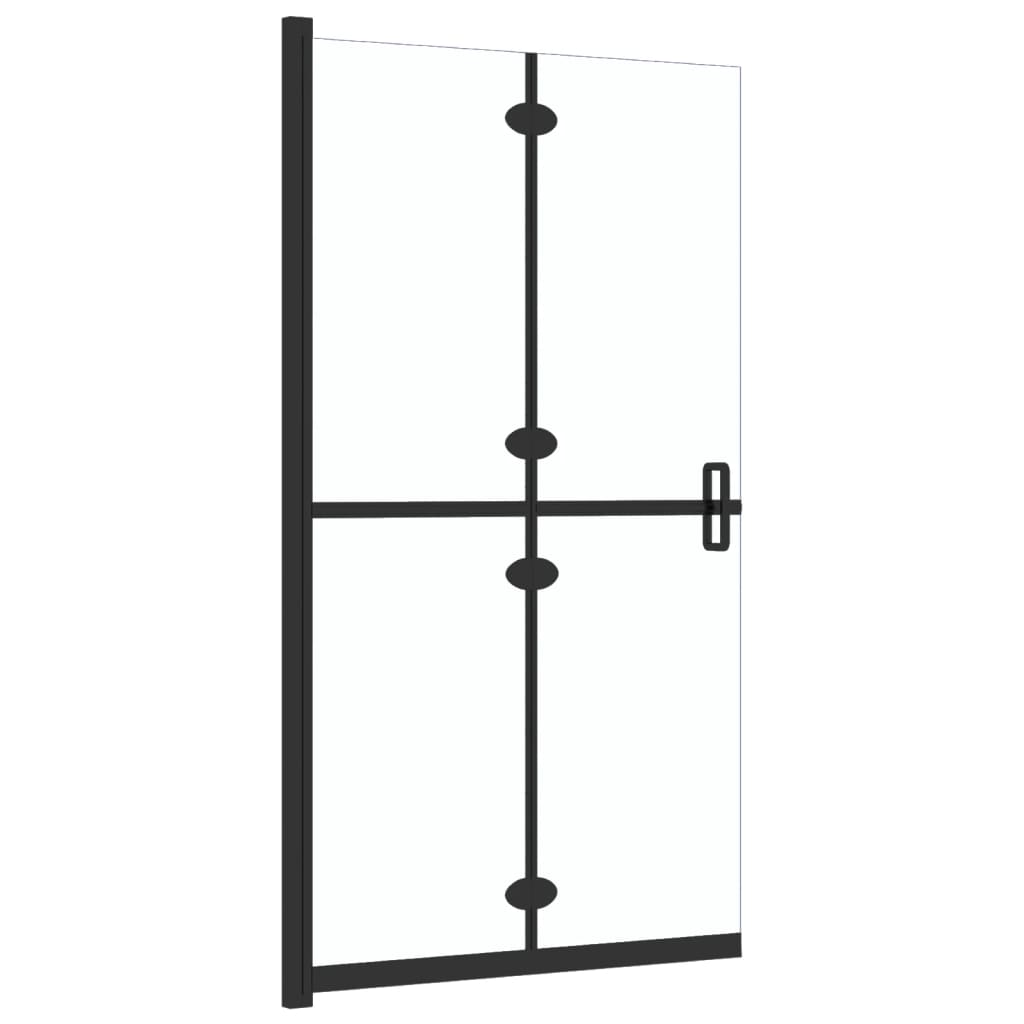 Walk-In Suihkuseinä Kokoontaittuva Kirkas Esg-Lasi 90X190 Cm