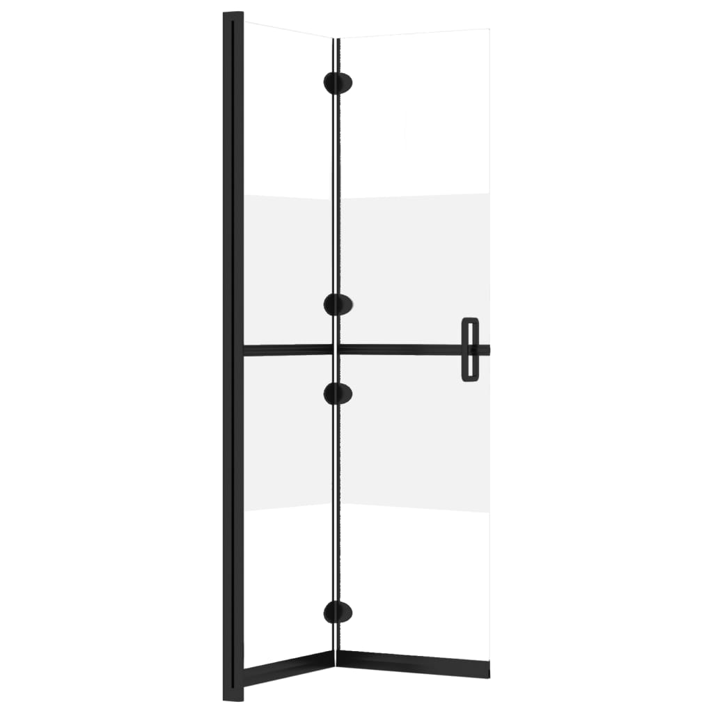 Walk-In Suihkuseinä Kokoontaittuva Esg 1/2 Huurrelasi 80X190 Cm