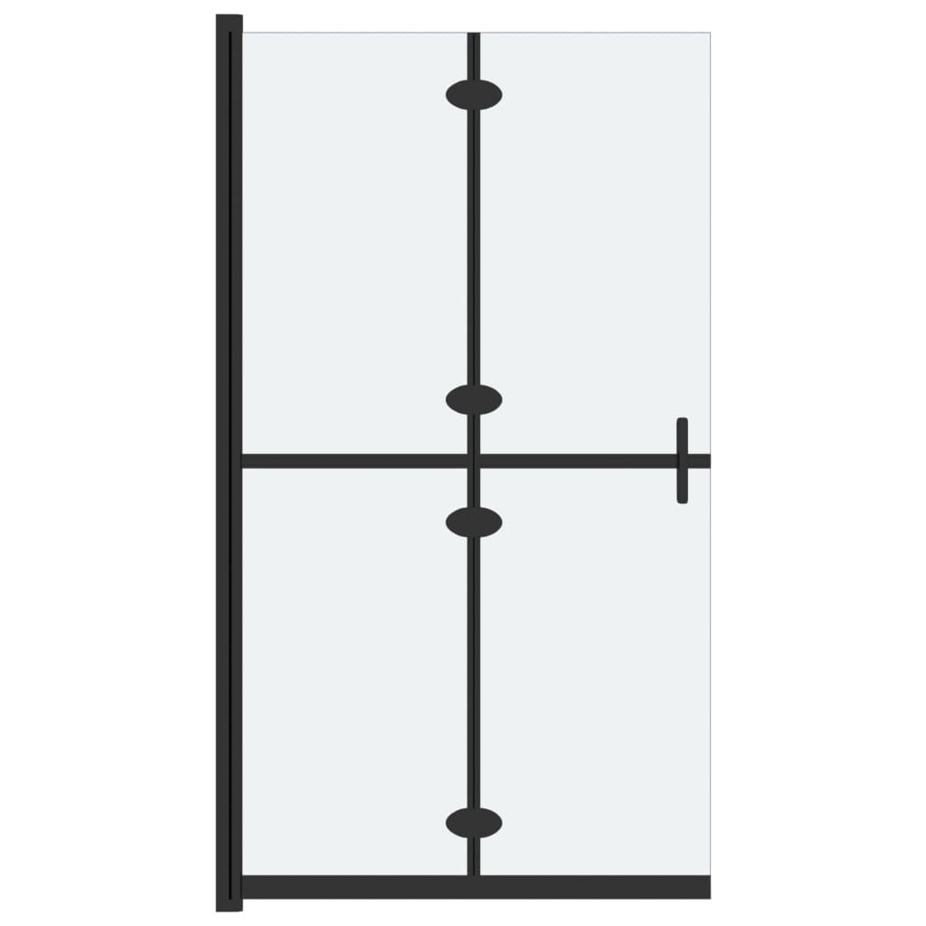 Walk-In Suihkuseinä Kokoontaittuva Esg-Huurrelasi 110X190 Cm
