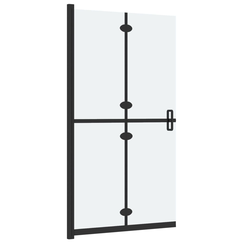 Walk-In Suihkuseinä Kokoontaittuva Esg-Huurrelasi 110X190 Cm