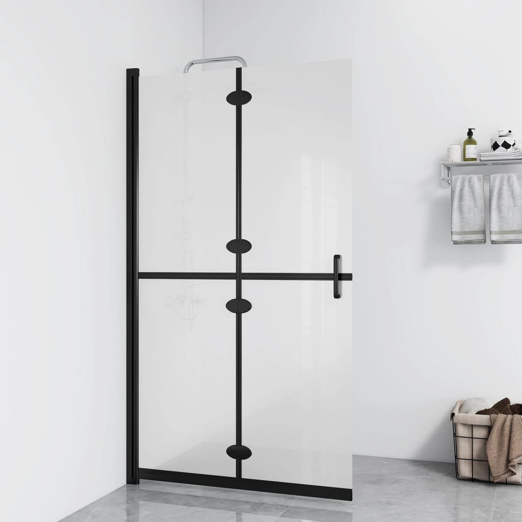 Walk-In Suihkuseinä Kokoontaittuva Esg-Huurrelasi 120X190 Cm