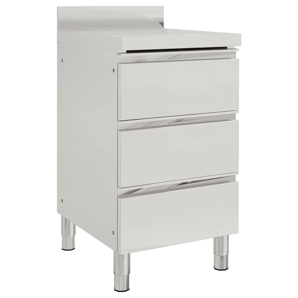 Keittiön Kaapit 2 Kpl 50X60X96 Cm Ruostumaton Teräs