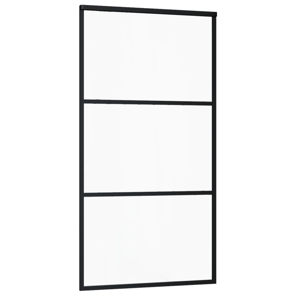 Liukuovi Asennustarvikkeilla Esg Lasi Ja Alumiini 102X205 Cm