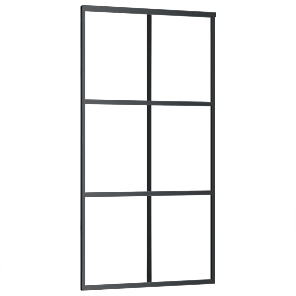 Liukuovi Asennustarvikkeilla Esg Lasi Ja Alumiini 102X205 Cm