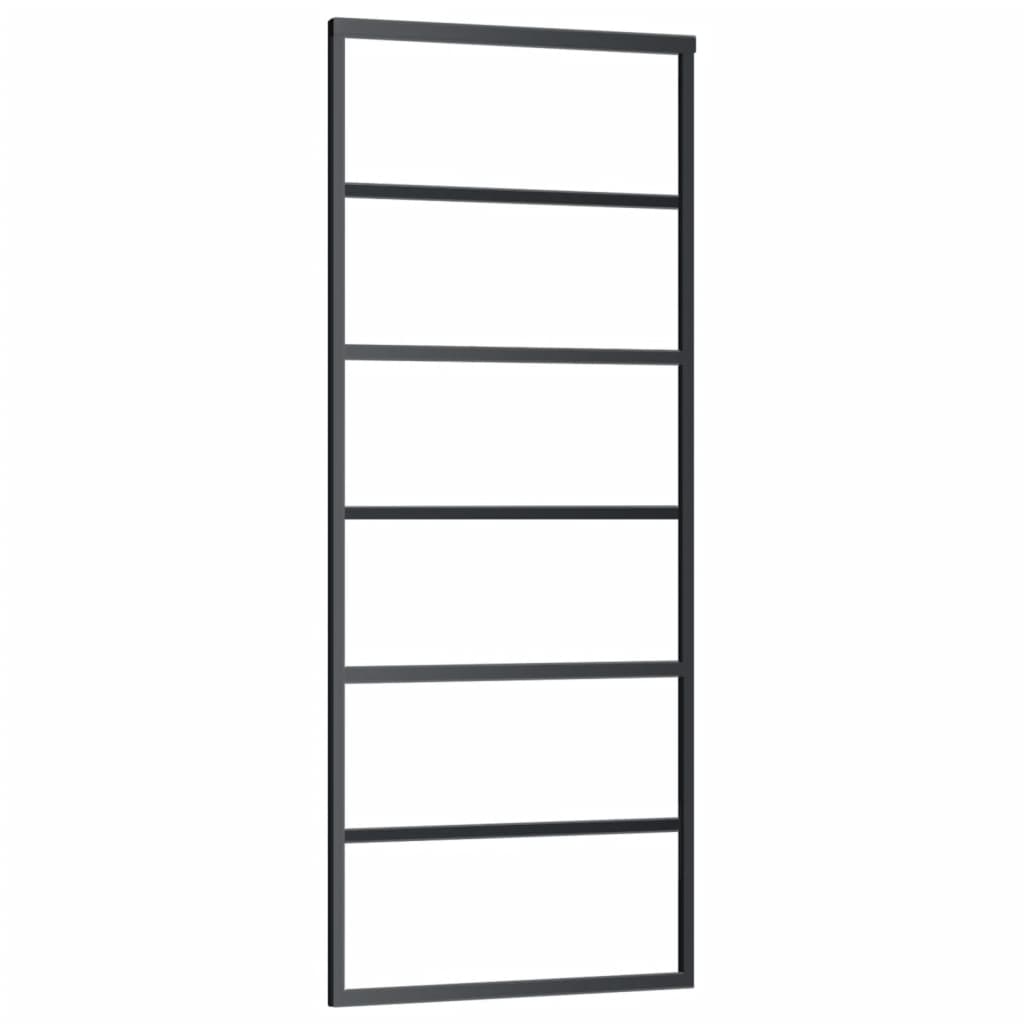 Liukuovi Asennustarvikkeilla Esg Lasi Ja Alumiini 76X205 Cm