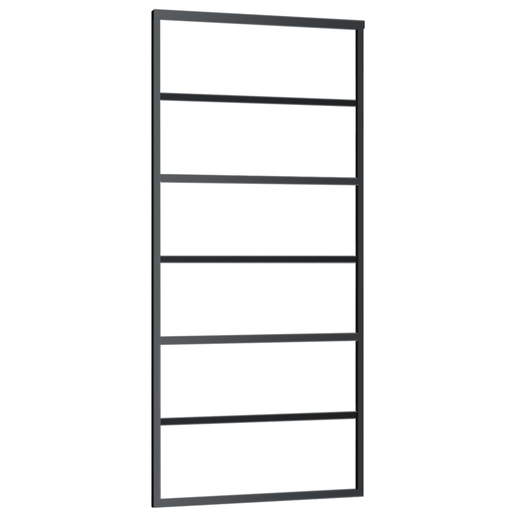 Liukuovi Asennustarvikkeilla Esg Lasi Ja Alumiini 90X205 Cm