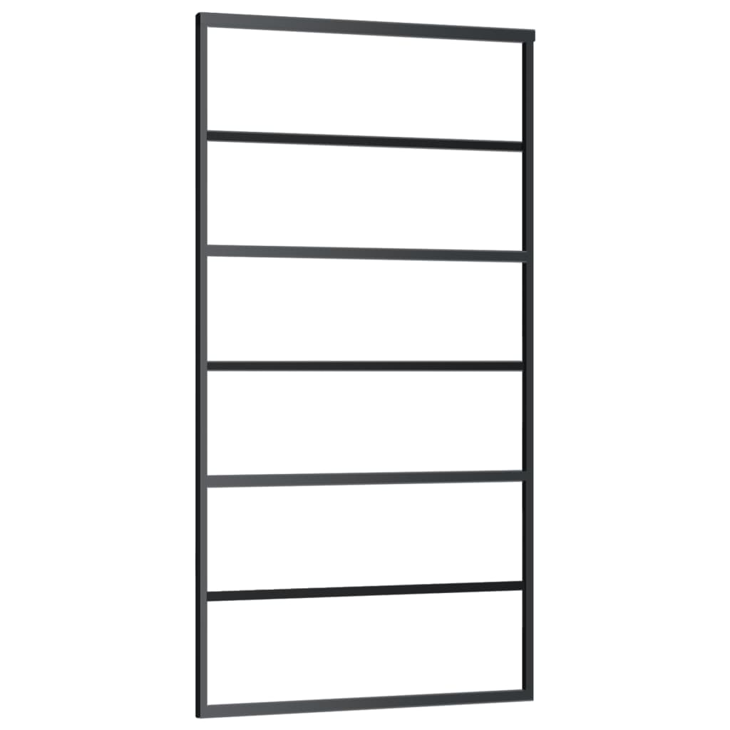 Liukuovi Asennustarvikkeilla Esg Lasi Ja Alumiini 102X205 Cm