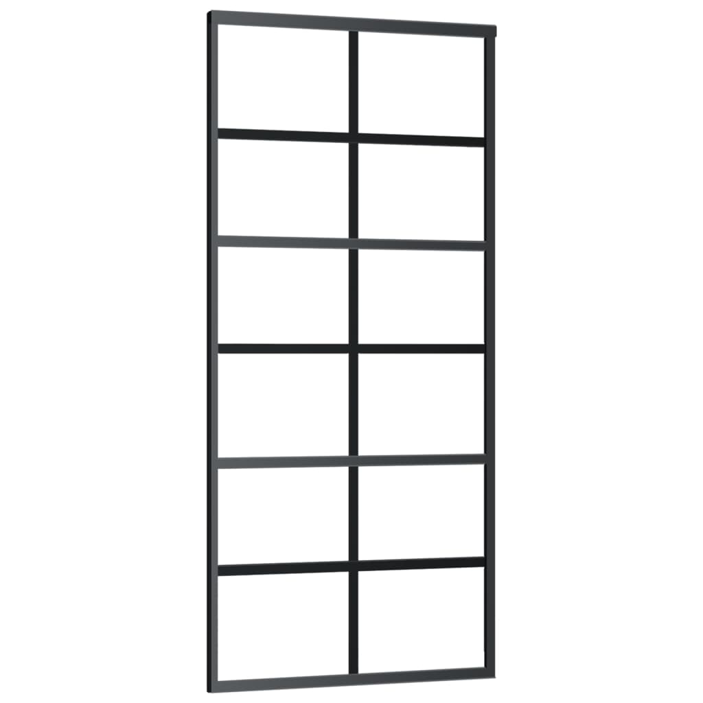 Liukuovi Asennustarvikkeilla Esg Lasi Ja Alumiini 90X205 Cm