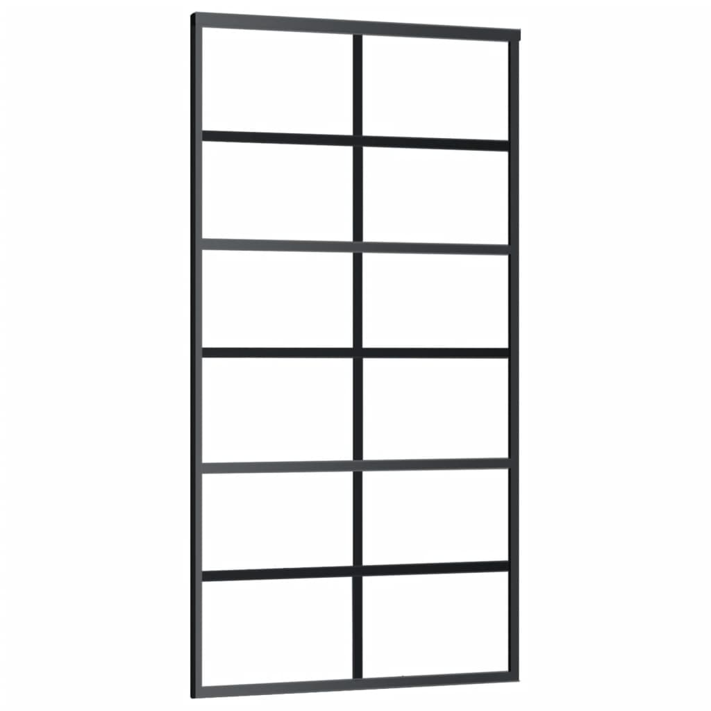 Liukuovi Asennustarvikkeilla Esg Lasi Ja Alumiini 102X205 Cm