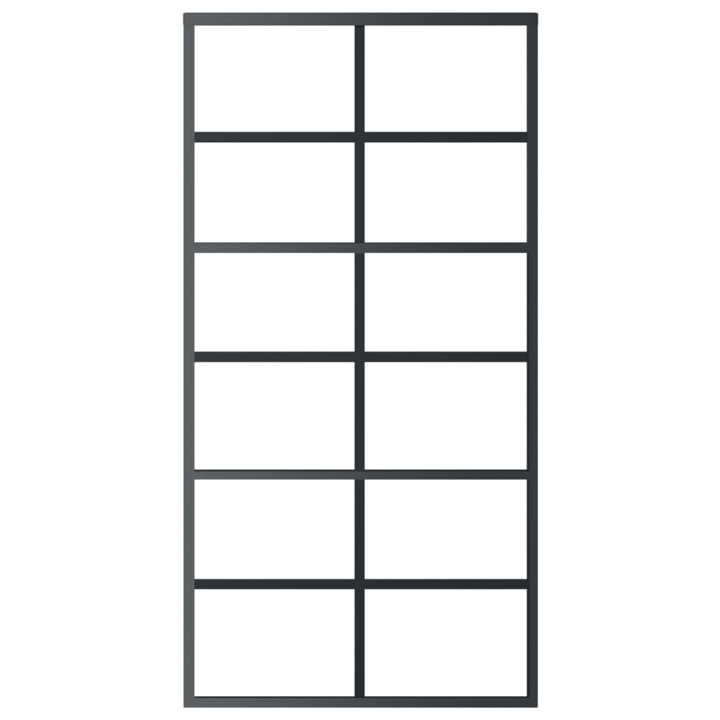 Liukuovi Asennustarvikkeilla Esg Lasi Ja Alumiini 102X205 Cm