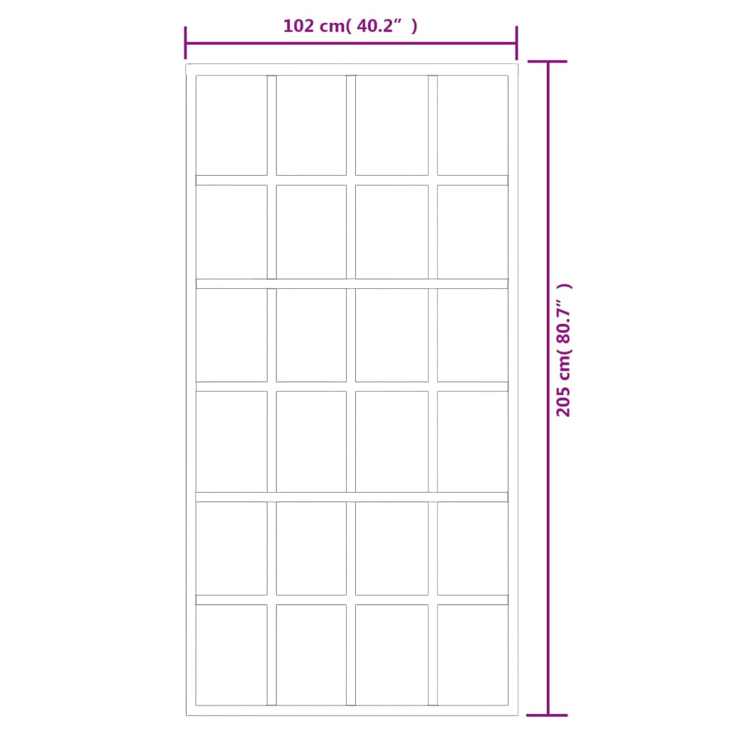 Liukuovi Asennustarvikkeilla Esg Lasi Ja Alumiini 102X205 Cm
