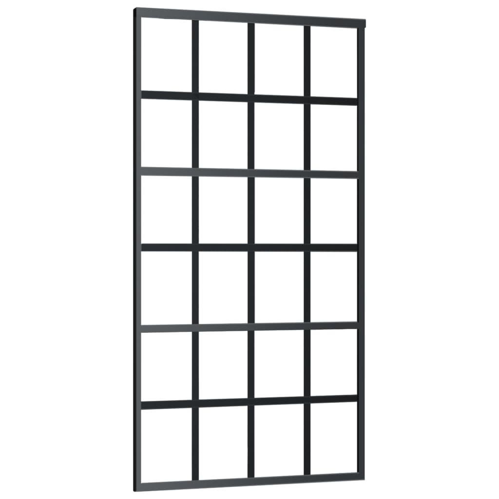 Liukuovi Asennustarvikkeilla Esg Lasi Ja Alumiini 102X205 Cm