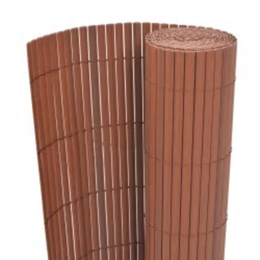 Kaksipuolinen Puutarha-Aita 110X300 Cm Ruskea