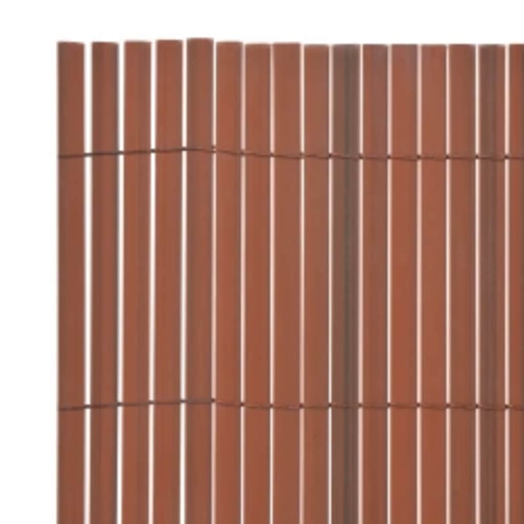 Kaksipuolinen Puutarha-Aita 110X300 Cm Ruskea