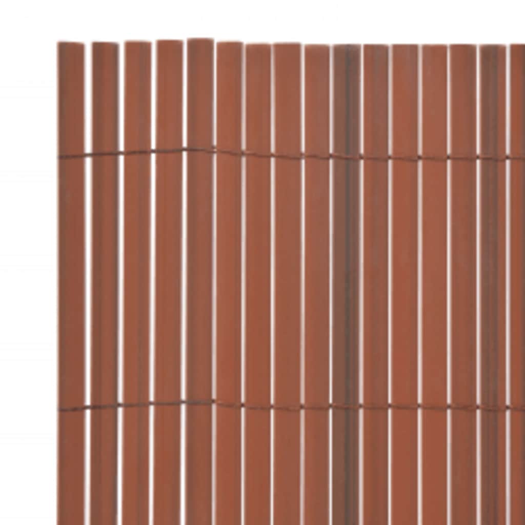 Kaksipuolinen Puutarha-Aita 110X500 Cm Ruskea