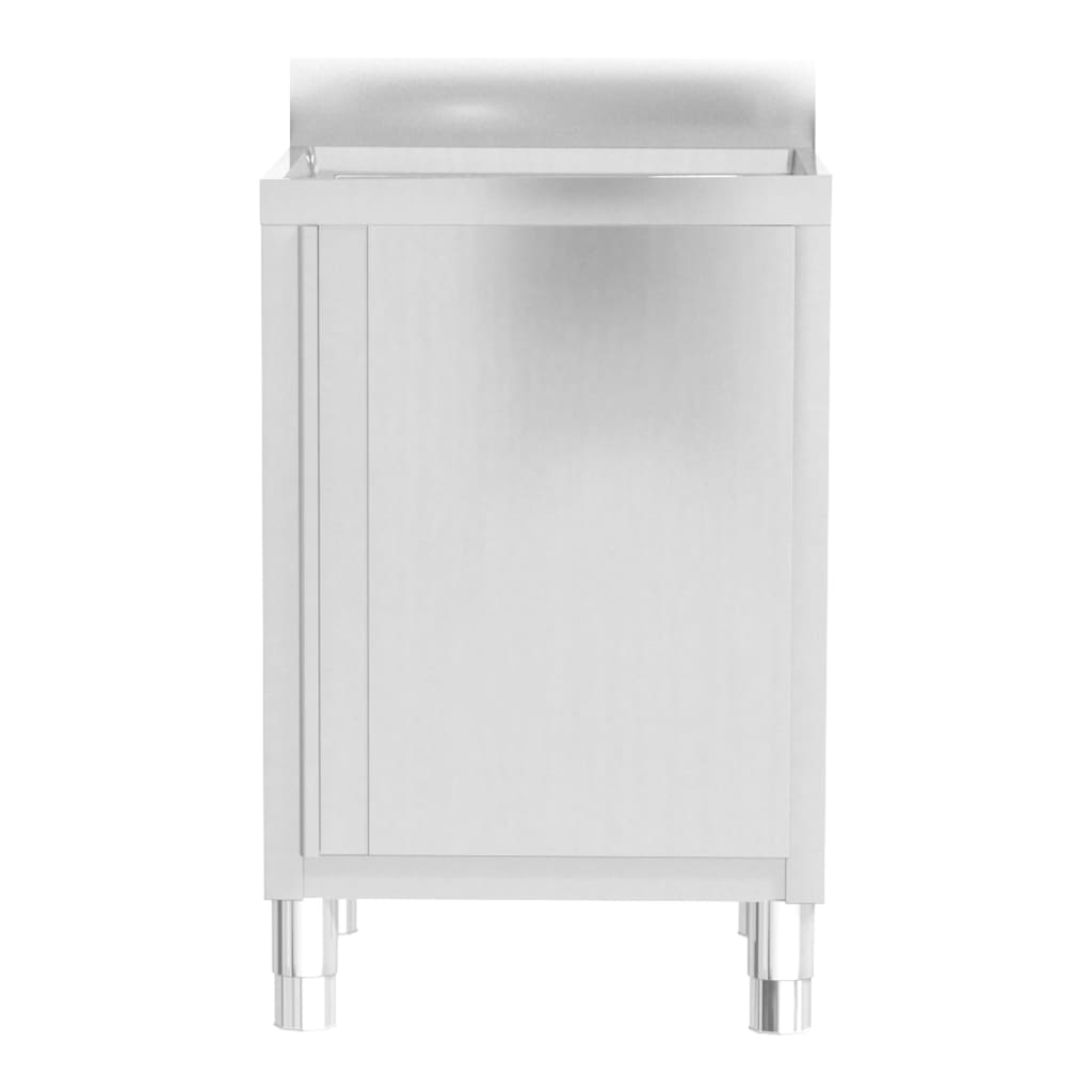 Keittiön Kaapit 2 Kpl Ruostumaton Teräs