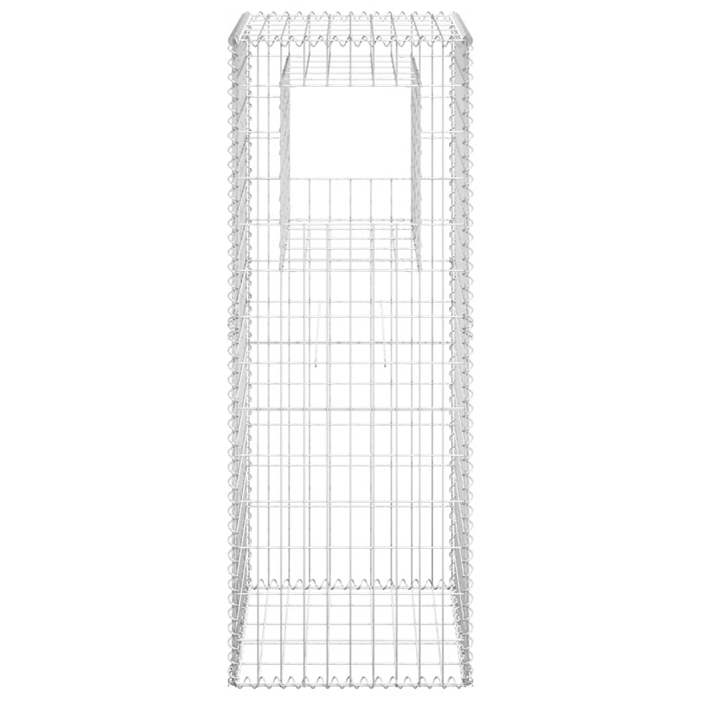 Kivikoripylväät 2 Kpl 50X50X140 Cm Rauta