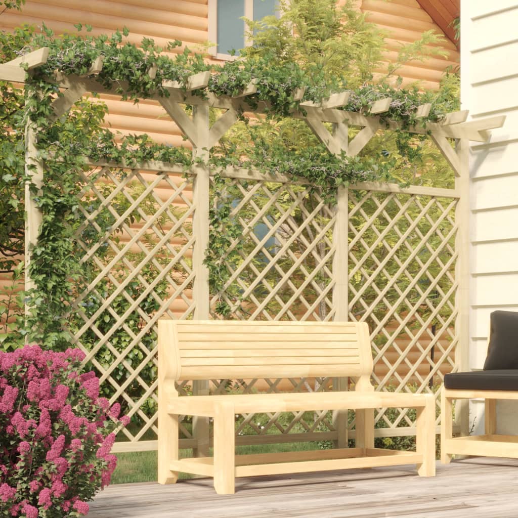 Ristikkoaita Köynnöstuilla 300X50X200 Kyllästetty Mänty