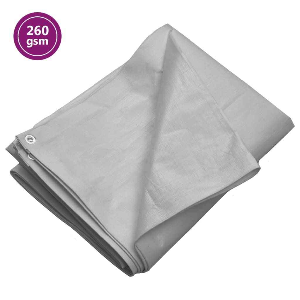 Pressu 260 G/M² 6X12 M Harmaa Hdpe