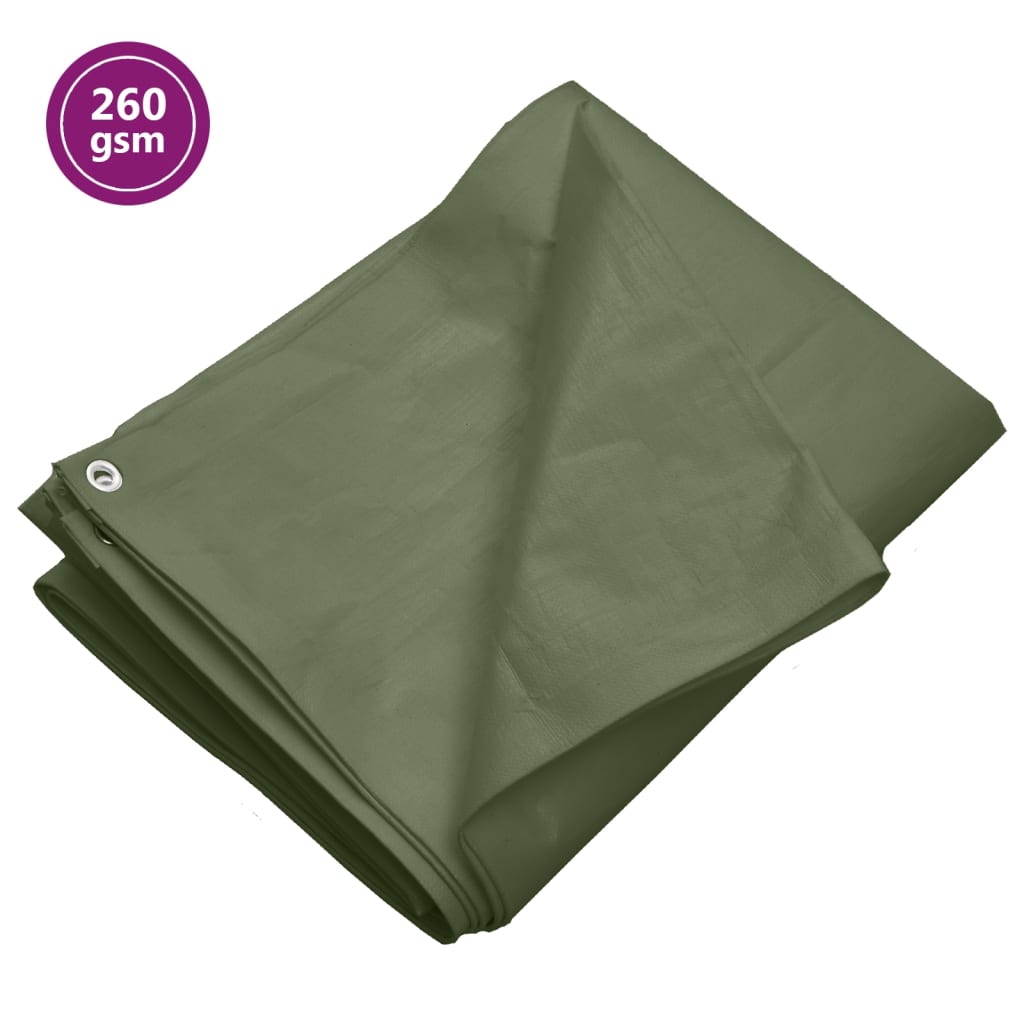 Pressu 260 G/M² 8X12 M Vihreä Hdpe